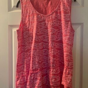 Fresh Produce Coral Wave Tank Top